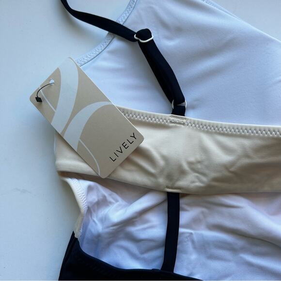 Lively Swim One Piece Colorblock Suit NWT - Picture 5 of 5